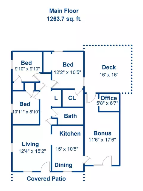 Floorplan - 94 Fairhaven St, Clyde, NC 28721 photo 1 of 1