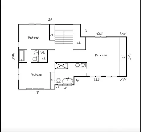 Floorplan - 436 3rd Nw Ave NW, Hickory, NC 28601 photo 2 of 2