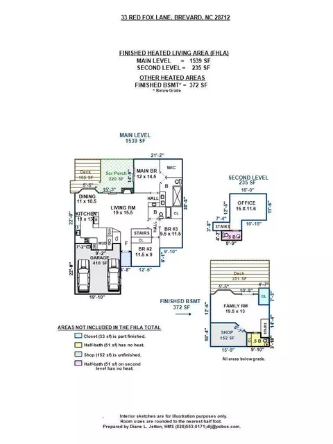 Floorplan - 33 Red Fox Ln, Brevard, NC 28712 photo 1 of 1