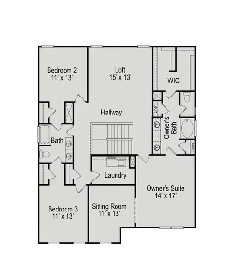Floorplan - 547 Hullview Vis, Monroe, NC 28110 photo 2 of 2