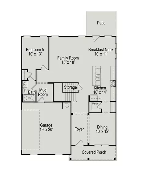 Floorplan - 547 Hullview Vis, Monroe, NC 28110 photo 1 of 2