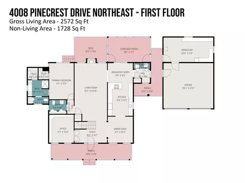 Floorplan - 4008 Pinecrest Ne Dr NE, Hickory, NC 28601 photo 1 of 2