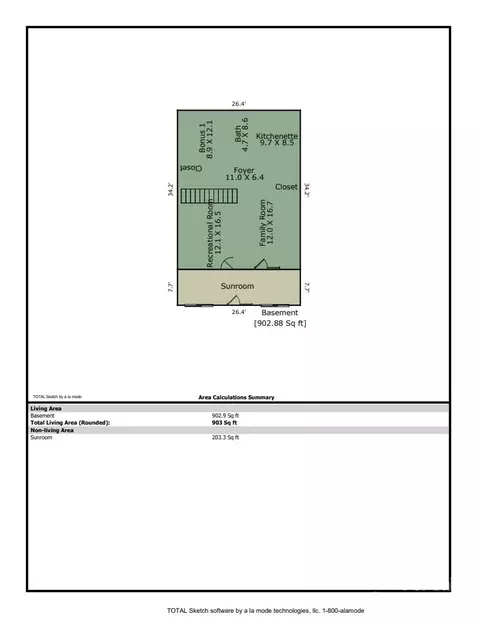 Floorplan - 190 Turkey Creek Rd, Clyde, NC 28721 photo 3 of 3