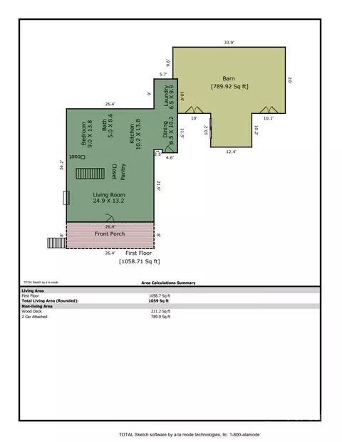 Floorplan - 190 Turkey Creek Rd, Clyde, NC 28721 photo 1 of 3