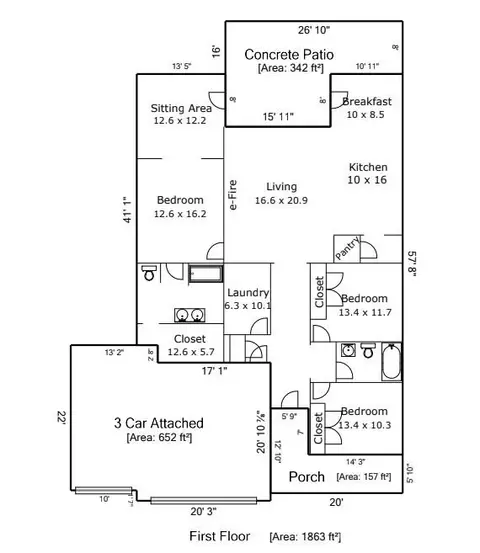 1152 Stone Marker Dr, Monroe, NC 28112 photo 4