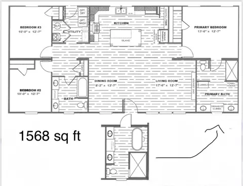 Floorplan - 2224 Pope Rd, Midland, NC 28107 photo 1 of 1