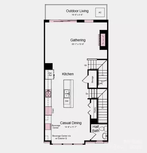 Floorplan - 411 Jetton St, Davidson, NC 28036 photo 2 of 3