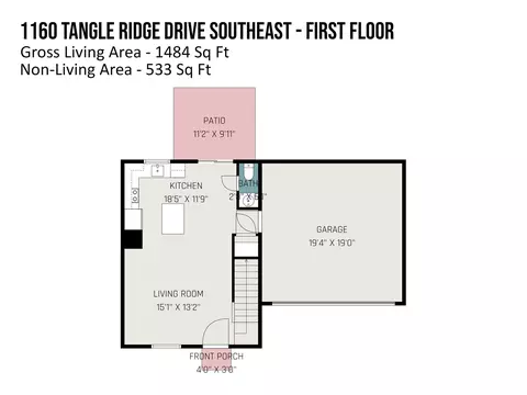 Floorplan - 1160 Tangle Ridge Se Dr SE, Concord, NC 28025 photo 1 of 2