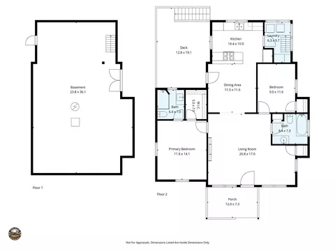 Floorplan - 96 Thomas St, Brevard, NC 28712 photo 1 of 1