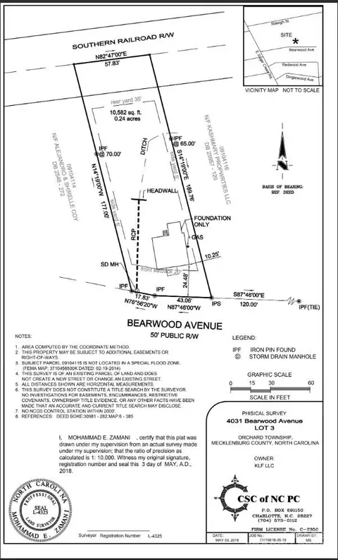 4033 Bearwood Ave, Charlotte, NC 28205