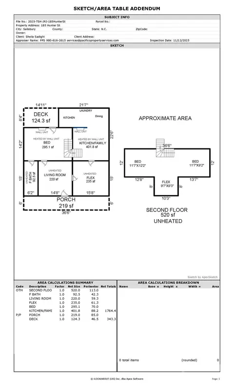 Floorplan - 185 Hunter St, Salisbury, NC 28144 photo 1 of 1