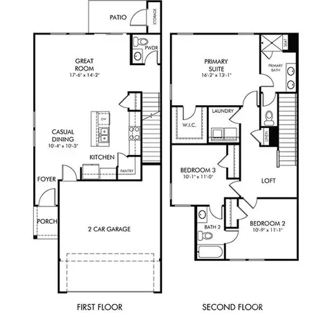 Floorplan - 421 Markridge Loop, Fort Mill, SC 29708 photo 1 of 1