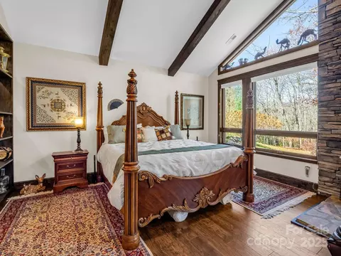 Bedroom - 765 Higher Path, Saluda, NC 28773 photo 2 of 5