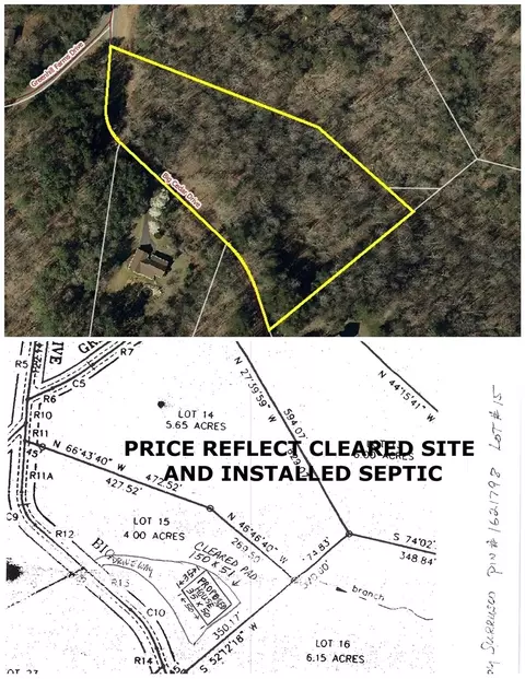 125 Big Cedar Septic Installed Dr #SEPTIC INSTALLED, Rutherfordton, NC 28139