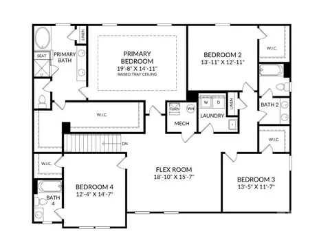 Floorplan - 204 Balboa St, Matthews, NC 28104 photo 2 of 2