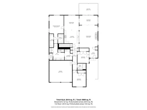 Floorplan - 13006 Hazelbrook Ln, Cornelius, NC 28031 photo 2 of 5