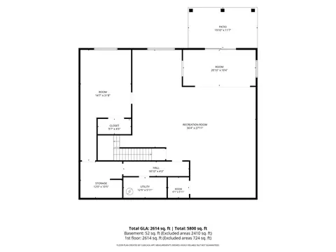 Floorplan - 13006 Hazelbrook Ln, Cornelius, NC 28031 photo 3 of 5