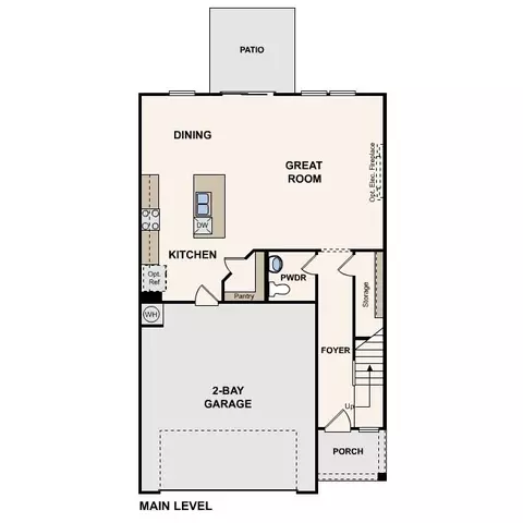 Floorplan - 2619 Blue Sky Meadows Dr, Monroe, NC 28110 photo 1 of 2