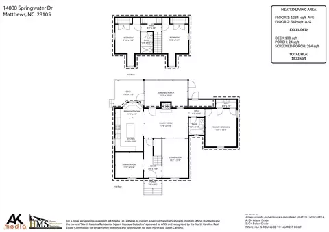 Floorplan - 14000 Springwater Dr, Matthews, NC 28105 photo 1 of 1