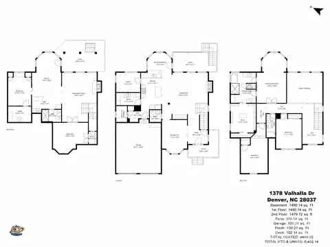 Floorplan - 1378 Valhalla Dr, Denver, NC 28037 photo 1 of 1