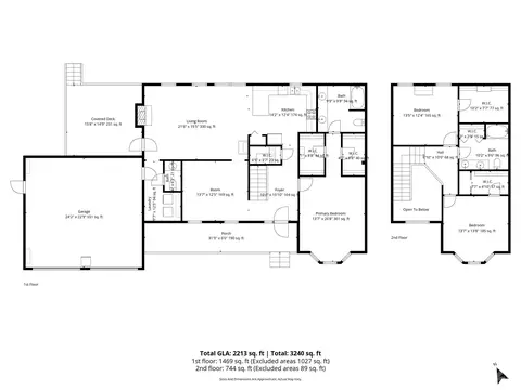Floorplan - 3956 Den Dr, Hickory, NC 28602 photo 3 of 3