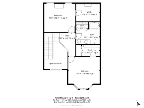 Floorplan - 3956 Den Dr, Hickory, NC 28602 photo 2 of 3