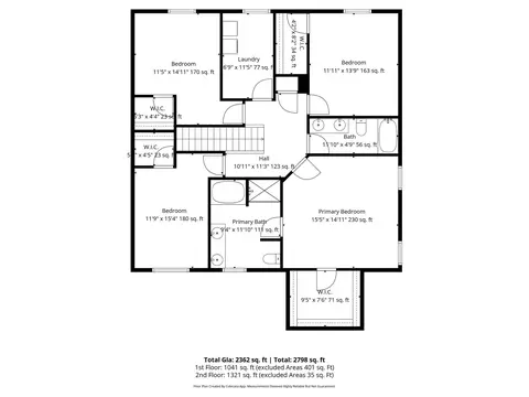 Floorplan - 19449 Smith Cir, Cornelius, NC 28031 photo 4 of 5