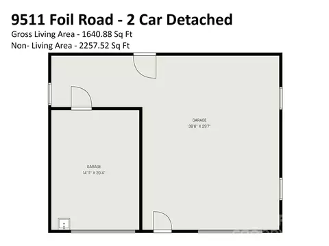 Floorplan - 9511 Foil Rd, Mount Pleasant, NC 28124 photo 2 of 3