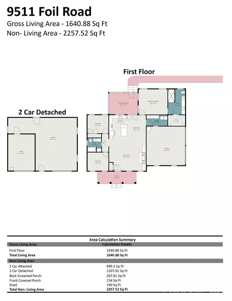 Floorplan - 9511 Foil Rd, Mount Pleasant, NC 28124 photo 3 of 3