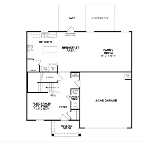 Floorplan - 1853 Augustine St, Monroe, NC 28112 photo 1 of 2