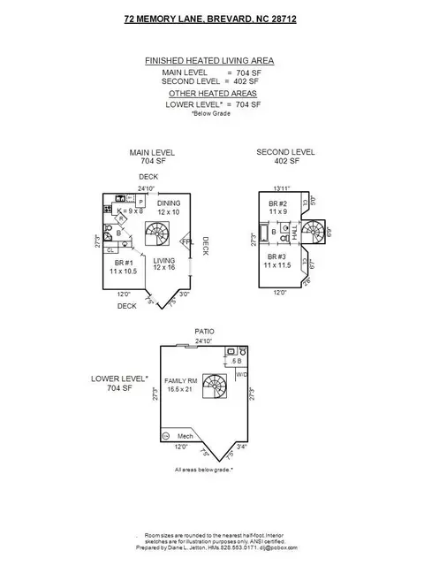 Floorplan - 72 Memory Ln, Brevard, NC 28712 photo 1 of 1