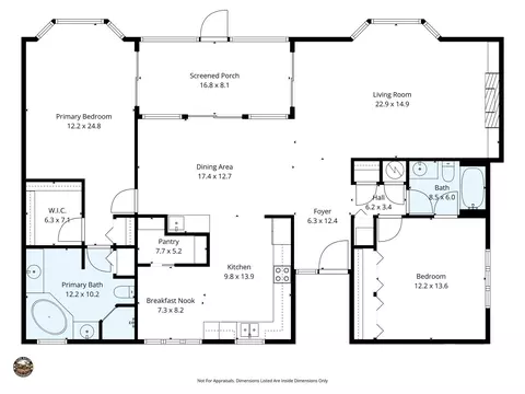 Floorplan - 303 Golfside Dr, Flat Rock, NC 28731 photo 1 of 1