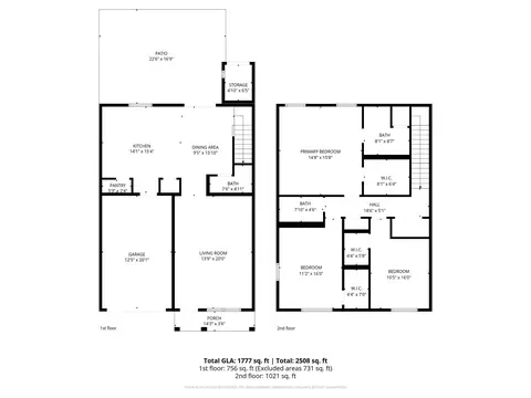 Floorplan - 405 Bennington Dr, Stanley, NC 28164 photo 1 of 1
