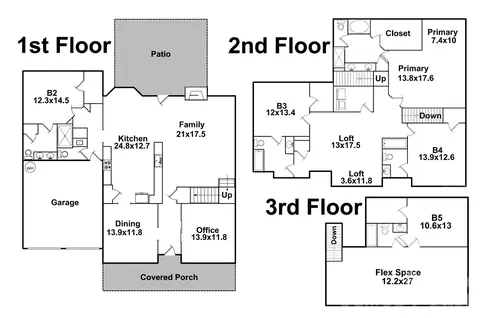 Floorplan - 2074 Feldspar Dr, Davidson, NC 28036 photo 1 of 1