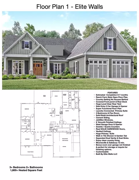 Floorplan - 153 Trinity Ct, Salisbury, NC 28147 photo 3 of 5