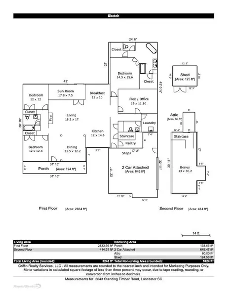 2043 Standing Timber Rd, Lancaster, SC 29720 photo 2