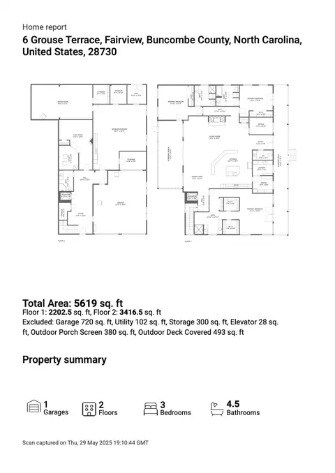Floorplan - 6 Grouse Ter, Fairview, NC 28730 photo 1 of 1