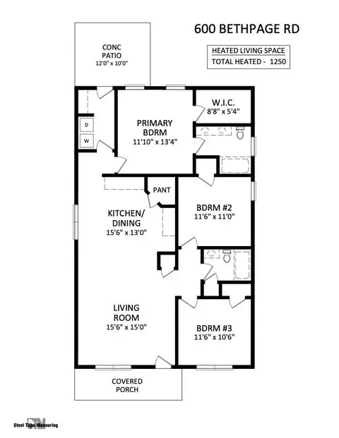 Floorplan - 600 Bethpage Rd, Kannapolis, NC 28081 photo 1 of 1