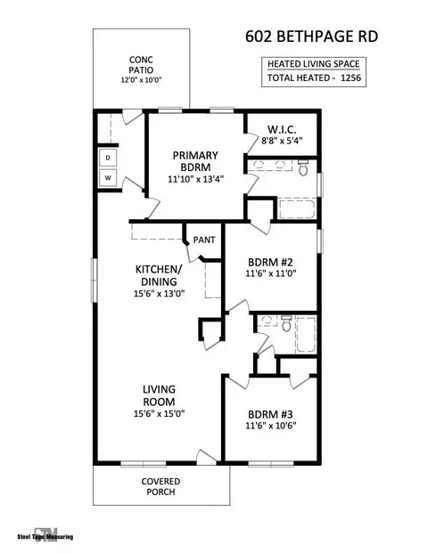 Floorplan - 602 Bethpage Rd, Kannapolis, NC 28081 photo 1 of 1