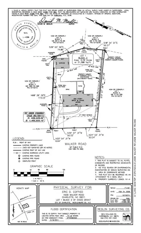 4509 Walker Rd, Charlotte, NC 28211