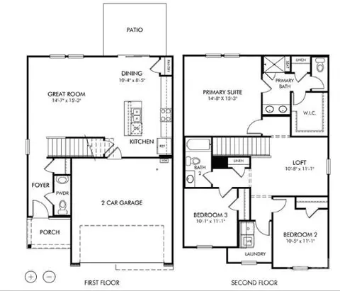 Floorplan - 5507 Chambray Ct, Cherryville, NC 28021 photo 1 of 1