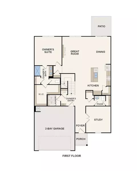 Floorplan - 2508 Switchgrass Ct, Monroe, NC 28110 photo 1 of 3