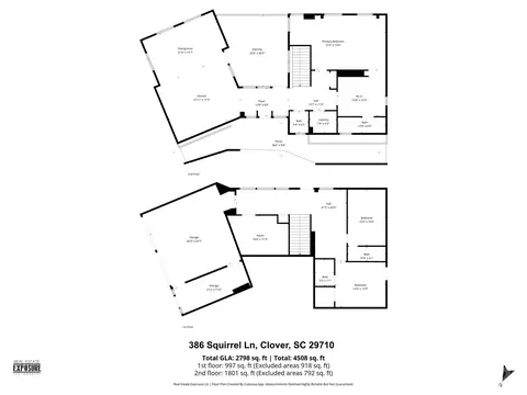 Floorplan - 386 Squirrel Ln, Clover, SC 29710 photo 1 of 1