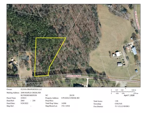 0 Puzzle Creek Rd, Bostic, NC 28018
