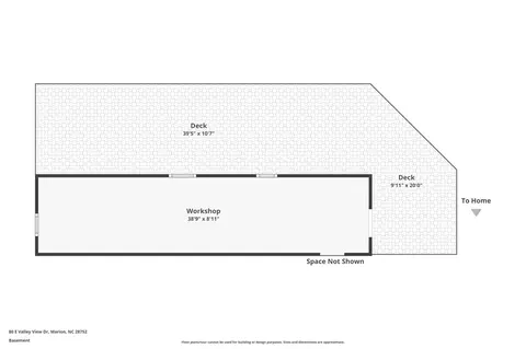 Floorplan - 80 E Valley View Dr, Marion, NC 28752 photo 3 of 3