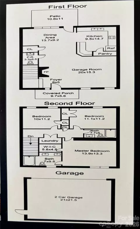 Floorplan - 1017 Central Park Cir, Davidson, NC 28036 photo 1 of 1