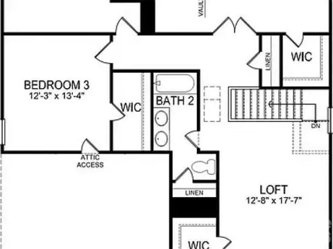 Floorplan - 1924 Vanderlyn St, Monroe, NC 28112 photo 2 of 2