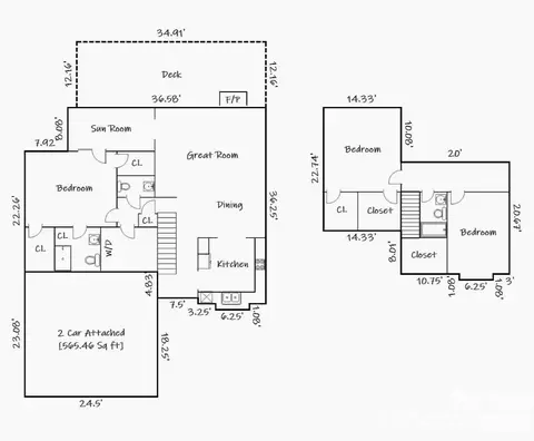 Floorplan - 3725 Rock Bridge Ne Dr NE, Conover, NC 28613 photo 1 of 1