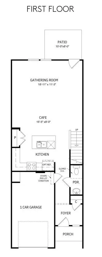 Floorplan - 11908 Oak St, Charlotte, NC 28269 photo 1 of 2