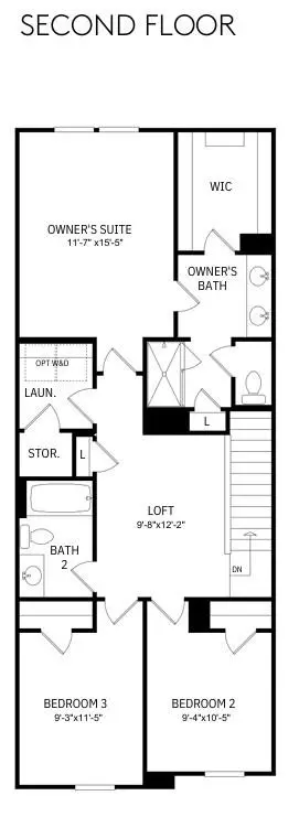 Floorplan - 11908 Oak St, Charlotte, NC 28269 photo 2 of 2